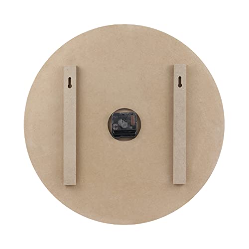 18-inch Vintage Printed Wood Clock