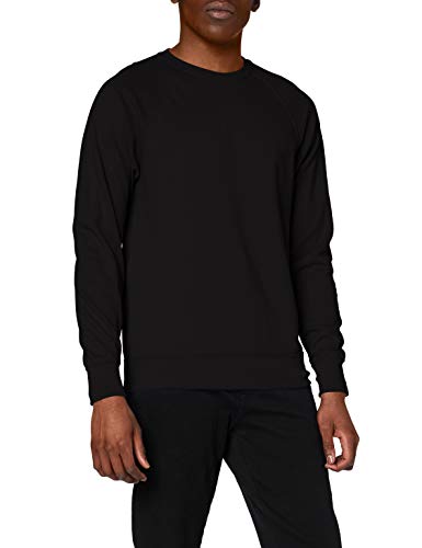 Fruit of the Loom Camisola para homem, Preto, Unissexo XL
