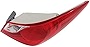 Fitrite AutoParts New Right Passenger Side Outer Tail Light Assembly for 2011-2014 Hyundai Sonata, Bulb Type, Except Hybrid Model HY2805116 924023Q000