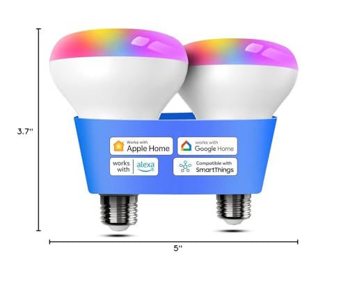 Meross MSL120 BR30 Smart Light Bulb, Br30 Flood Wifi Led Bulbs Compatible With Apple Home thumb #9