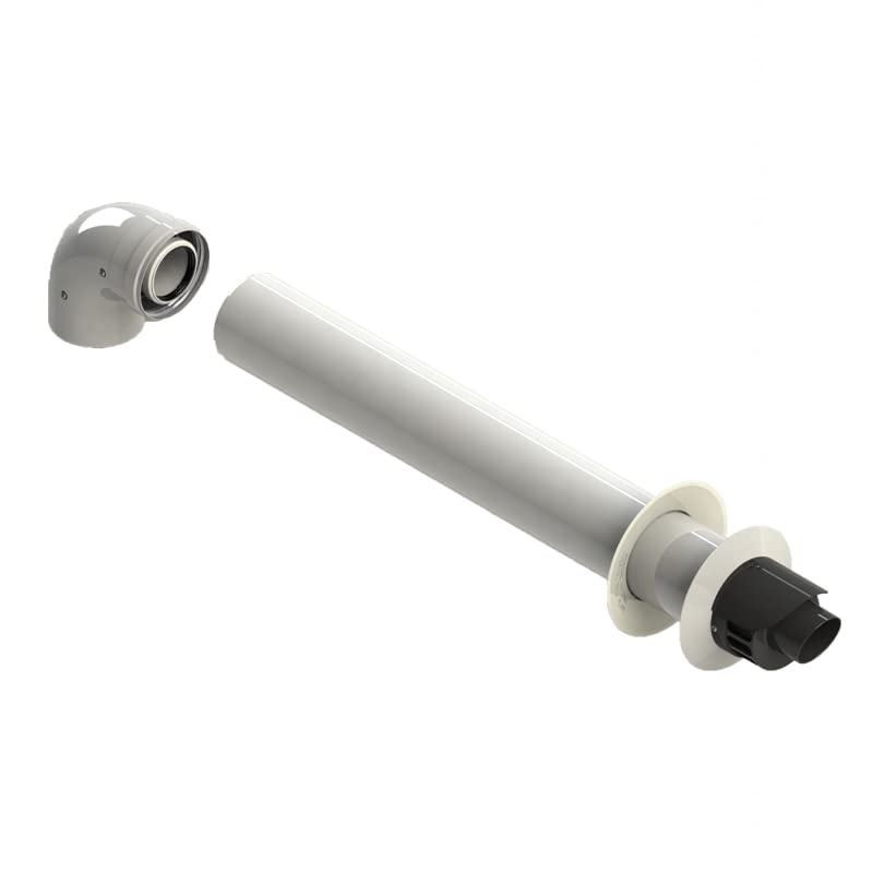 Mondo Viro Kit condotto coassiale 60 x 100 cm S10KCCJKP15 per caldaie a condensazione Junkers Bosch