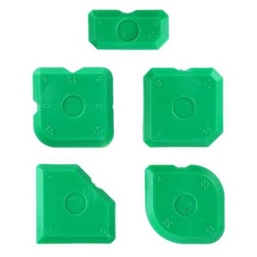 5 pièces pour le lissage des joints, grattoirs pour joints en silicone et acrylique,Set de lisseurs de joints,lisseur joint silicone