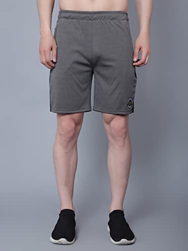 Image of John Ally Mens Gym Shorts Built with Durable Both Sider Zipper Pocket and Moisture Wicking Fabric for Workout, Yoga, Running and Lounge wear.