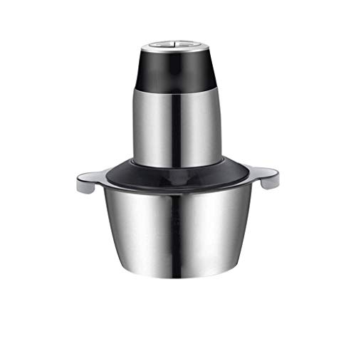 Procesador de Alimentos eléctrico con Cuchillas revestidas de Titanio y Recipiente de Acero Inoxidable, picadora de Carne Speed Kitchen