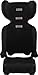 InfaSecure Versatile Folding Booster Car Seat for 4 to 8 Years, Black