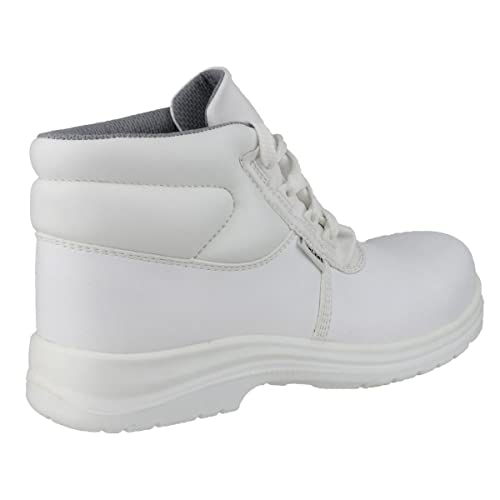 Chaussure de sécurité blanche imperméable Amblers Safety pour labo