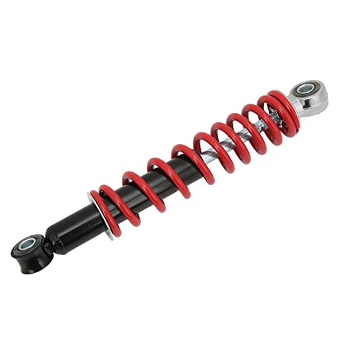Tissting 250mm 10mm Trou Universel Moto ATV Amortisseur Acier Alliage Ressort Amortisseur de Suspension de Moto,Convient pour 50cc-125cc Dirt Pit Bike ATV Go...