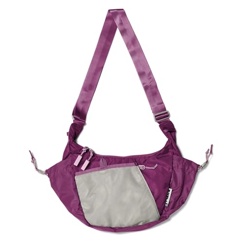 Image of Baboon to the Moon Crescent Crossbody Travel Sling Bag