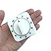 Stainless Steel Kitchen Timer with Magnetic Base Manual Mechanical Cooking Timer Countdown Cooking Tools Kitchen Gadgets