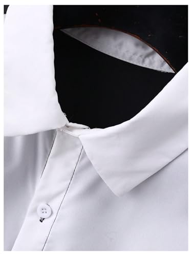 SOLY HUX Men's Plus Size Shorts Set Button Down Shirt and Shorts Color Block Two Piece Outfits4