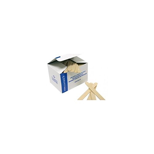 Bajo-lengua infantil Dimensiones 114 x 14 x 1,6 mm caja de 250 piezas - 2510600 - Certificado France Medical Industrie