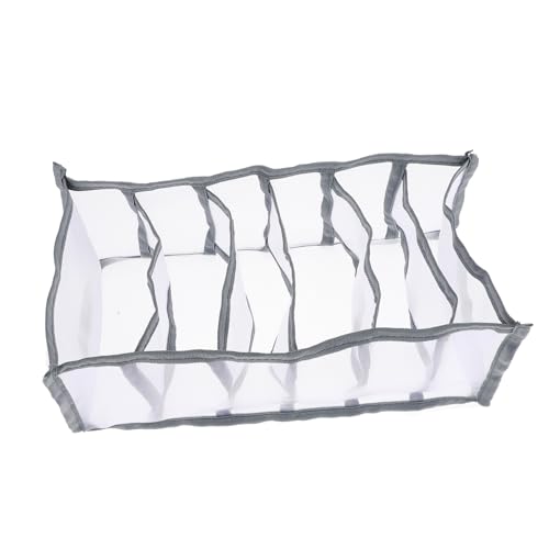 FONDOTIN 衣類収納ボックス 折りたたみ式仕切り付き 下着 パンツ整理用 ワードローブオーガナイザー 多機能収納ケース 軽量 柔軟で旅行や家