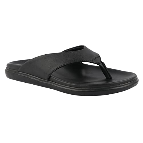 Image of Medifeet Women's Leather Thong Slippers
