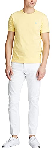 Image of Polo Ralph Lauren Mens Crew Neck T-Shirt (L, EmpireYellow)