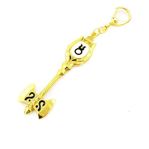 vlandho Anime Fairy Tail Cosplay Lucy Celestial Sternzeichen Geist Tor Schlüsselanhänger Anhänger Konstellation Schlüsselbund Schlüsselbundu00a0u00a0u00a0Stier