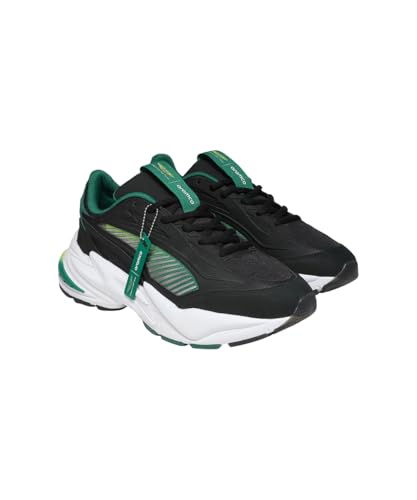 Image of PUMA | Aston Martin F1 Surge Sneakers | Black-Green Lux | 8UK