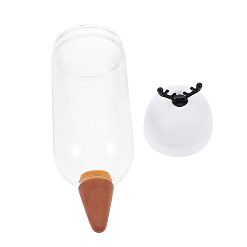 FUNOMOCYA Irrigador Automático para Plantas Suculentas Sistema De Riego por Goteo Gotero De Cerámica Adecuado para Casa y Jardín Fácil De Usar Diseño Transparente