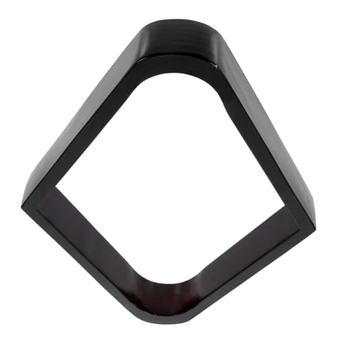 GAROZATION Pool Table Billiard Rack Snooker Balls Frame Wooden Rhomb Rack Billiard Ball Storage Supply