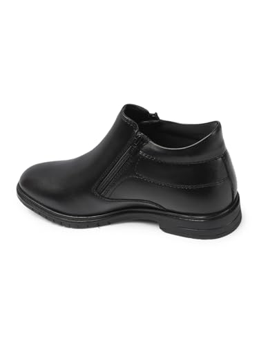 Image of Carlton London Men's Chelsea Ziper Comfortable and stylish boot with Round Toe for Casual and Party Use