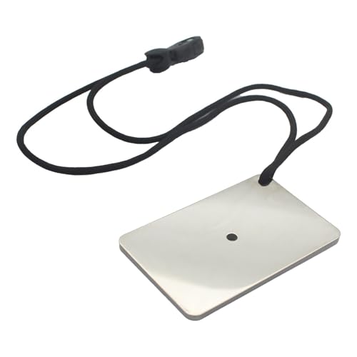 Espejo De Señal De Supervivencia: Juego De Espejos De Rescate Para Acampar, Herramienta De Seguridad Para Navegación Al Aire Libre, Equipo De Señal Reflectante Con Cordón De Silbato | Equipo De