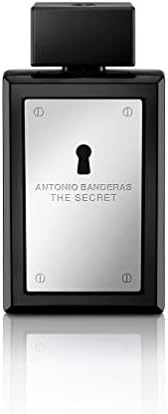 Antonio Banderas Perfumes - The Secret - Eau de Toilette for Men - Long Lasting - Elegant, Sexy and Masculine Fragance - Fruity and Leather Notes - Ideal for Day Wear - 100 ml