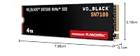 WD_Black SN7100 NVMe SSD 4 TB (High-Performance Gaming-Speicher, bis zu 7.000 MB/s Lesen, PCIe Gen4, Energieeffizienz, für Desktop, Laptop & Handheld-Spielekonsolen) - Powered BY SANDISK – Ansicht 8