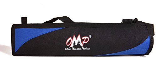 October Mountain Products No Spill Tube Quiver, Blue