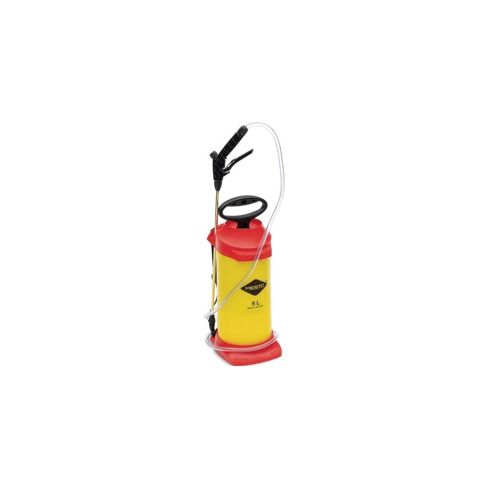 Mesto 3237FP Pulvérisateur à pression 5 l pour produits de nettoyage, désinfectants, joints FPM, tuyau de pulvérisation 50 cm