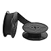 Typewriter Ribbon Black Ink Spool for 12-15mm Width Models Compatible with Underwood Olivetti Easy Install Clear Print 5000 Characters