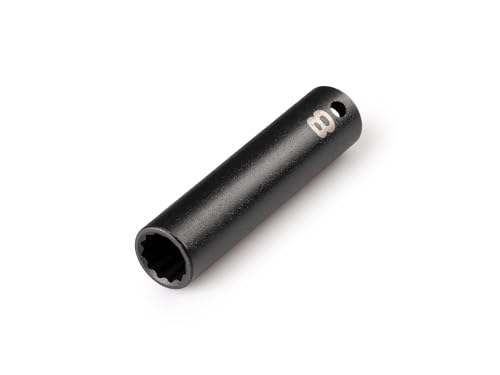 Image of TEKTON 1 /4 Inch Drive x 8 mm Deep 12-Point Impact Socket | SID03308