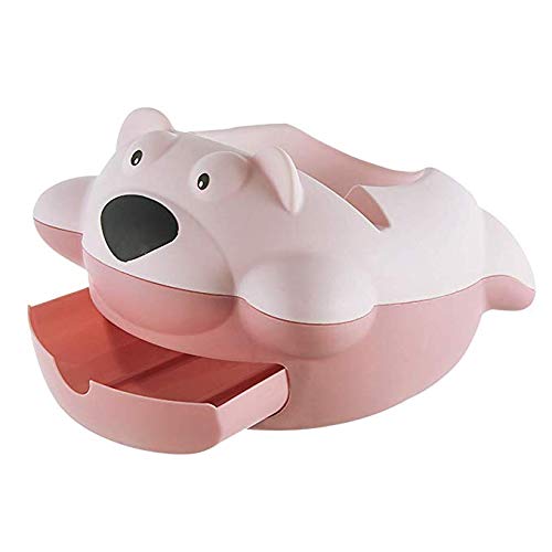 Petite poubelle de bureau en plastique double pour armoire et auto