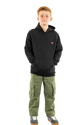 Sweat à capuche bébé garçon Levi's bleu marine à fermeture zippée et poches