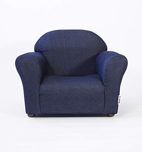 KEET Roundy Kid's Chair Denim, Blue
