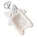 Plush Photocard Holder Keychains Cartoon Cats Card Holder Protective Case Cute Bear Photo Sleeves Protector for Girl