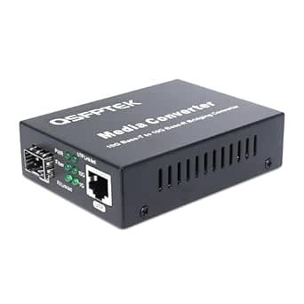 10GbE SFP Fiber Media Converter, 10 Gigabit Ethernet RJ-45 To 10GBASE-X SFP , Single-Mode, Multi-Mo