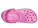 Crocs Unisex-Child Classic Marbled Clogs, Pink Swirl, 6 Toddler