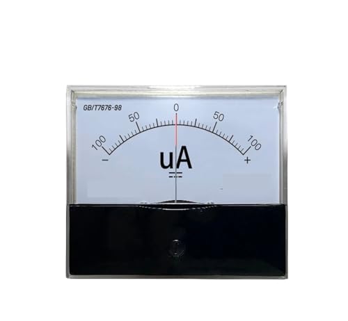 Milliammètre analogique 80 * 100mm pour surveiller la décharge de batterie