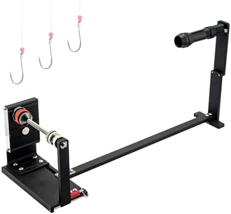 Fishing Line Spooler with Precision Unloading for Effortless Reel Maintenance and Smooth Casting