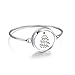 Produktbild DHDHWL Duftarmband Aromatherapie Diffusor Love Heart Armband Medaillon mit Parfüm ätherischer Öl Aroma Diffusor Aromatherapie Armreif (Metal Color : 010106)