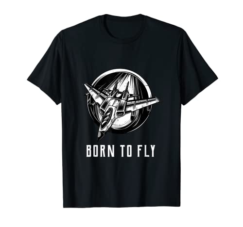 Born To Fly - Avión volador para hombre Camiseta