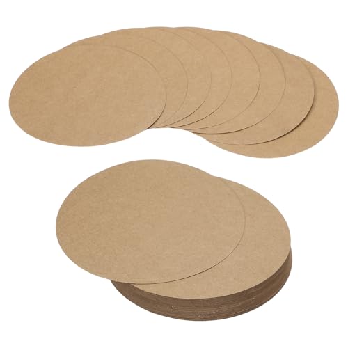 Disque en carton marron PATIKIL pour éviter les découpes ratées en DIY