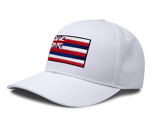Image of International Tie State Hat for Men and Women, Adjustable Snapback Trucker Baseball Cap with Embroidered Patch