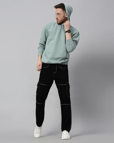 Image of BE SAVAGE Winter Wear Hooded Sweatshirt for Men