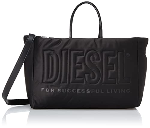 (ディーゼル) DIESEL レディース ナイロン トートバッグM X08950PS505 UNI ブラック T8013 (ディーゼル) DIESEL レディース ナイロン トートバッグM X08950PS505 UNI ブラック T8013