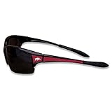 Black Sports Elite Style Sunglasses with Logo on the Corners (Arkansas)