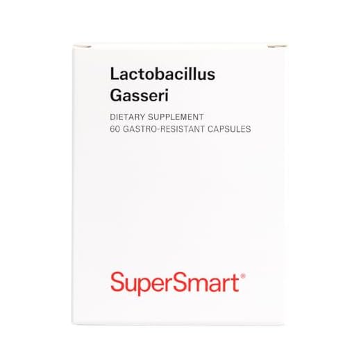 LACTOBACILLUS GASSERI - Probiotika zur Förderung eines flachen Bauchs - Unterstützt die Gewichtsabnahme - Stärkt die Darmflora - 100% vegetarisch - GVO-frei - Glutenfrei - Supersmart