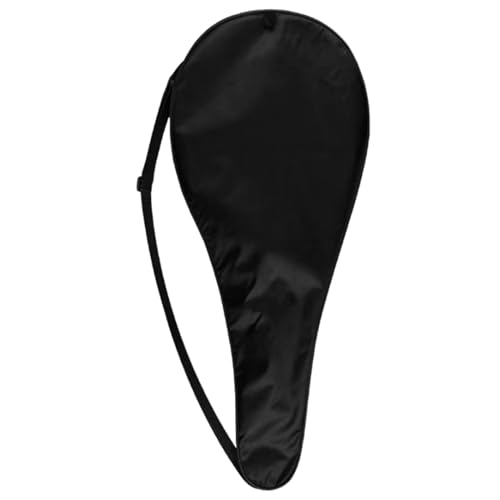 Funda de transporte para raqueta, 70 x 30 cm, costuras finas, soporte deportivo de moda, funda ligera de tela Oxford con trabillas para valla para un transporte seguro a canchas de práctica o eventos