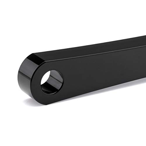Black Path - Fits Honda Lowering Struts Kit Shadow 750 RS + Phantom + Spirit + Aero + Ace Motorcycle Drop Rigid Strut 9.5" Long (Black) T6 Billet - Thumbnail 7