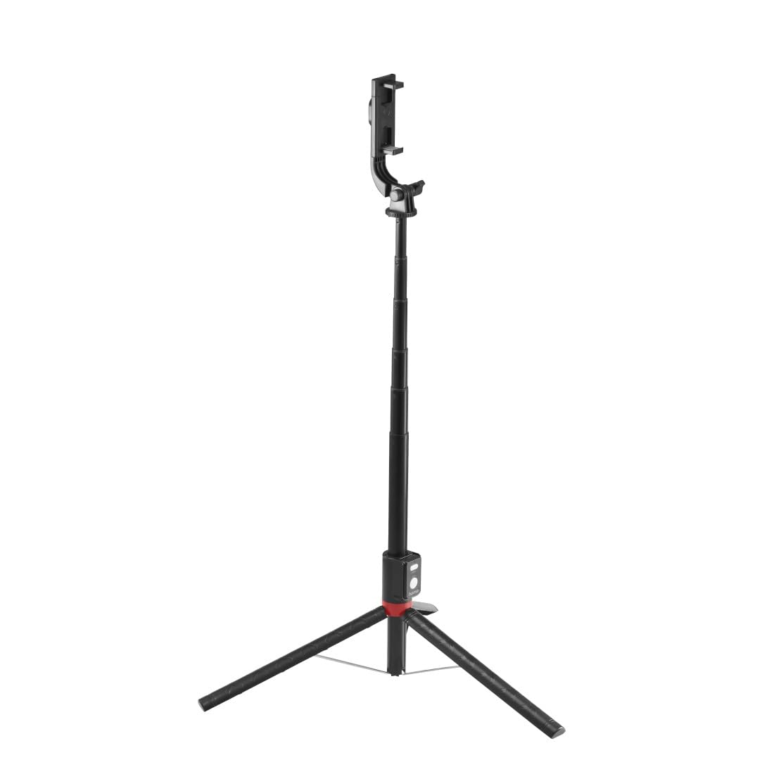 Hama selfkie stick (kij do zdjęć, kompaktowy, statyw, monopod, teleskopowy drążek, maks. 170 cm, Bluetooth) czarny
