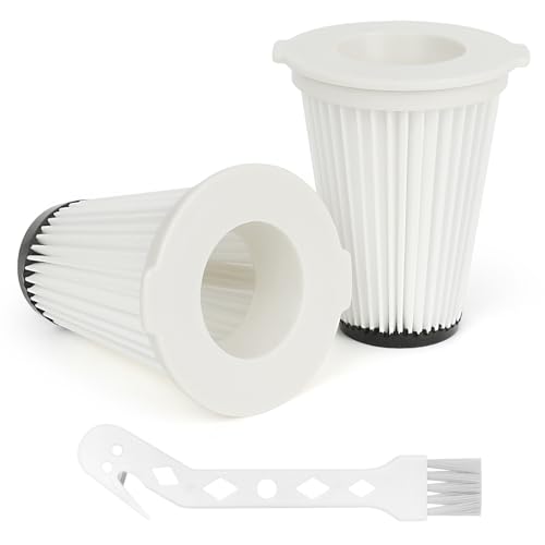2 Stück Filter für Einhell TE-SV 18 li Waschbarer Staubsauger Filter passend für Einhell Akku-Stielstaubsauger TE-SV 18 Li